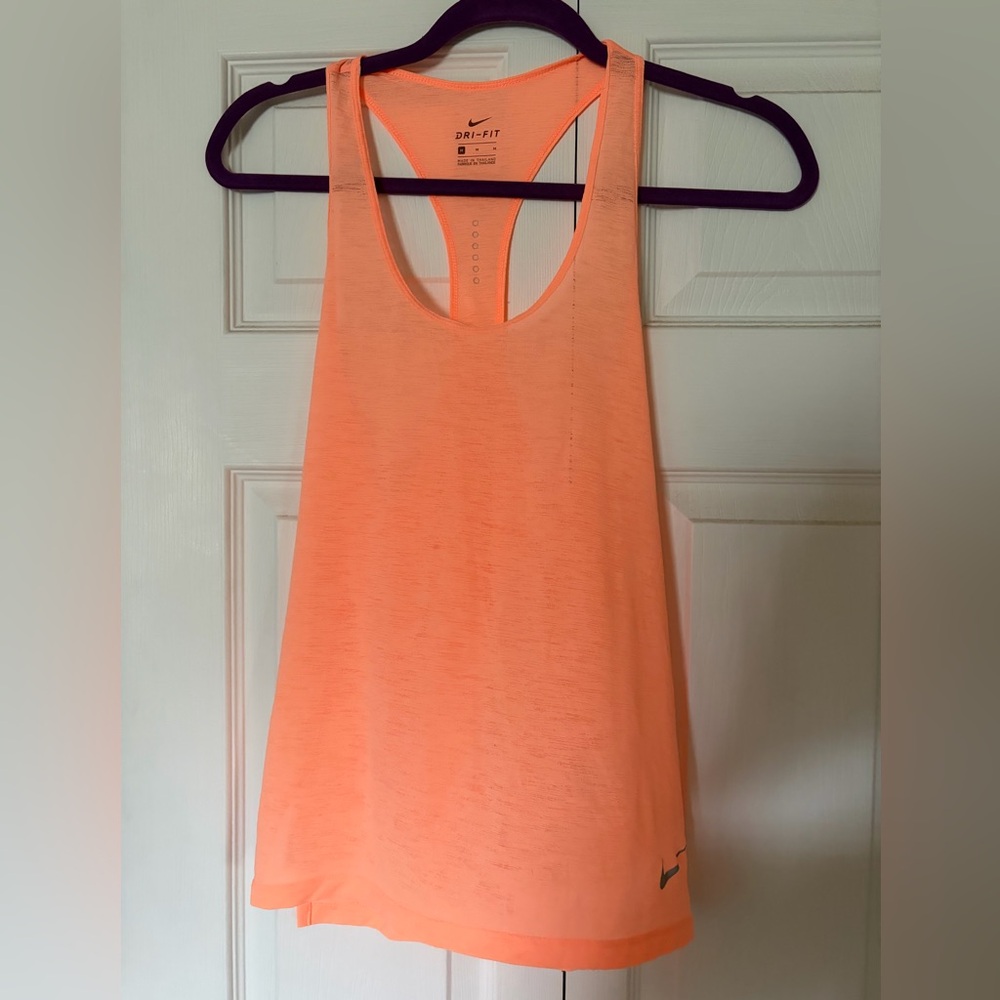 Nike Women's Vibrant Orange Tank Top